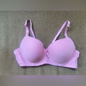 Pink Lover Pink Push Up Bra 38C